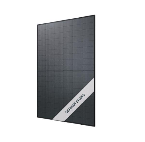 AXITEC Solarmodul PV-Modul Photovoltaik 440Wp, Fullblack, Glas Glas Bifacial (AXIblackbiperfect GL AC-440TGB/108BB)